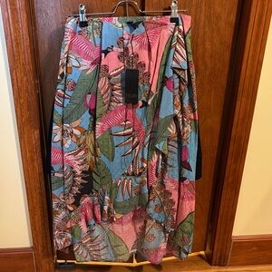 Floral Multi-Color Skirt